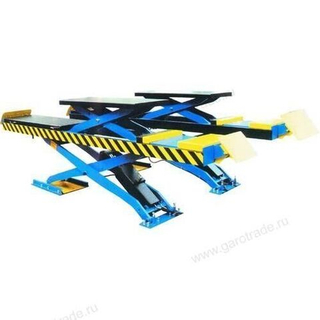 Подъемник ножничный двухуровневый для сход-развала RLS4.5FM