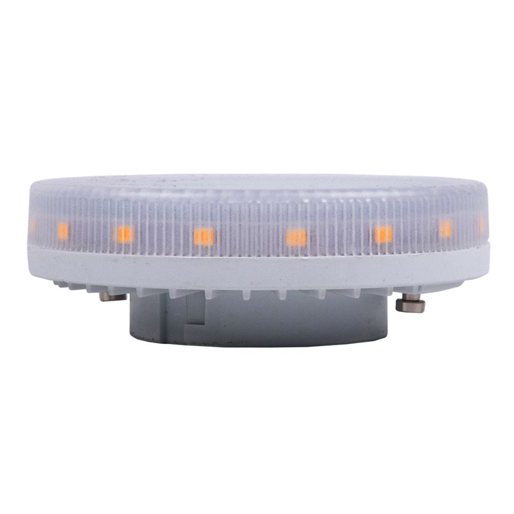LED-GX53-7W-4000K+4000K-GX53-PR PLB02WH Лампа светодиодная. призма. Белый свет 4000K. Торцевая подсветка. Белый свет 4000K. Картон. ТМ Uniel.