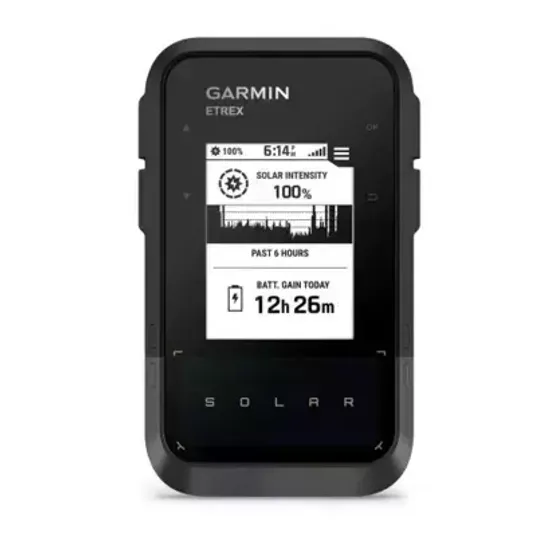 GPS навигатор Garmin eTrex Solar 010-02782-00