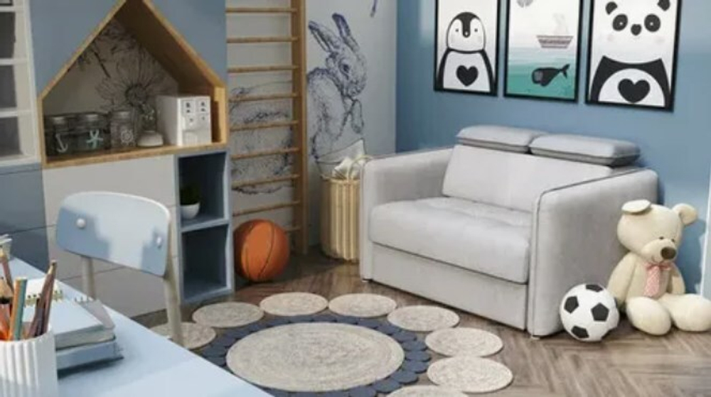 Диван-кровать малый ВИТО (VITO) /А41Л-В2С-А41П