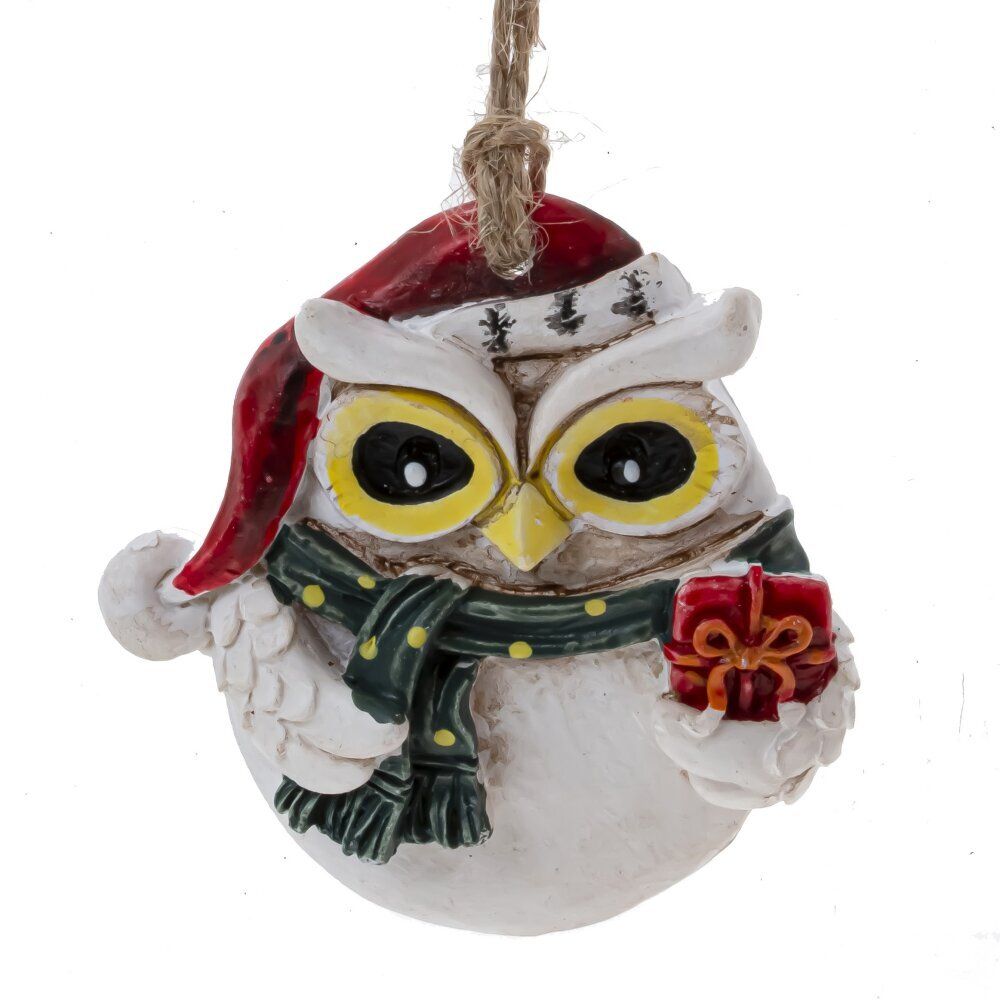 GAEM Изделие декоративное подвесное "Сова", L5 W0,5 H5 см, 4в.