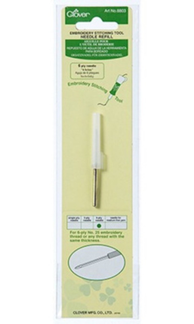 Сменная игла к инструменту для вышивания, 6сложений 8803 Clover