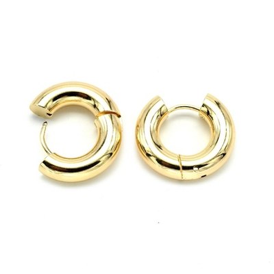 22395-з Швензы Конго 22 мм, позолота, пара