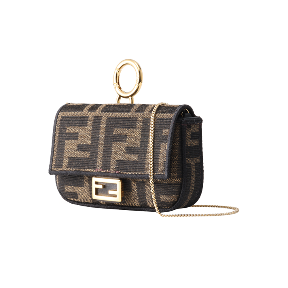 Сумка FENDI Baguette Nano Logo FF, 7AR844A6V5F17U4