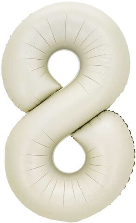 Цифра 8 Кремовый 40"