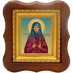 Александра Смольянинова мученица. Икона на холсте.