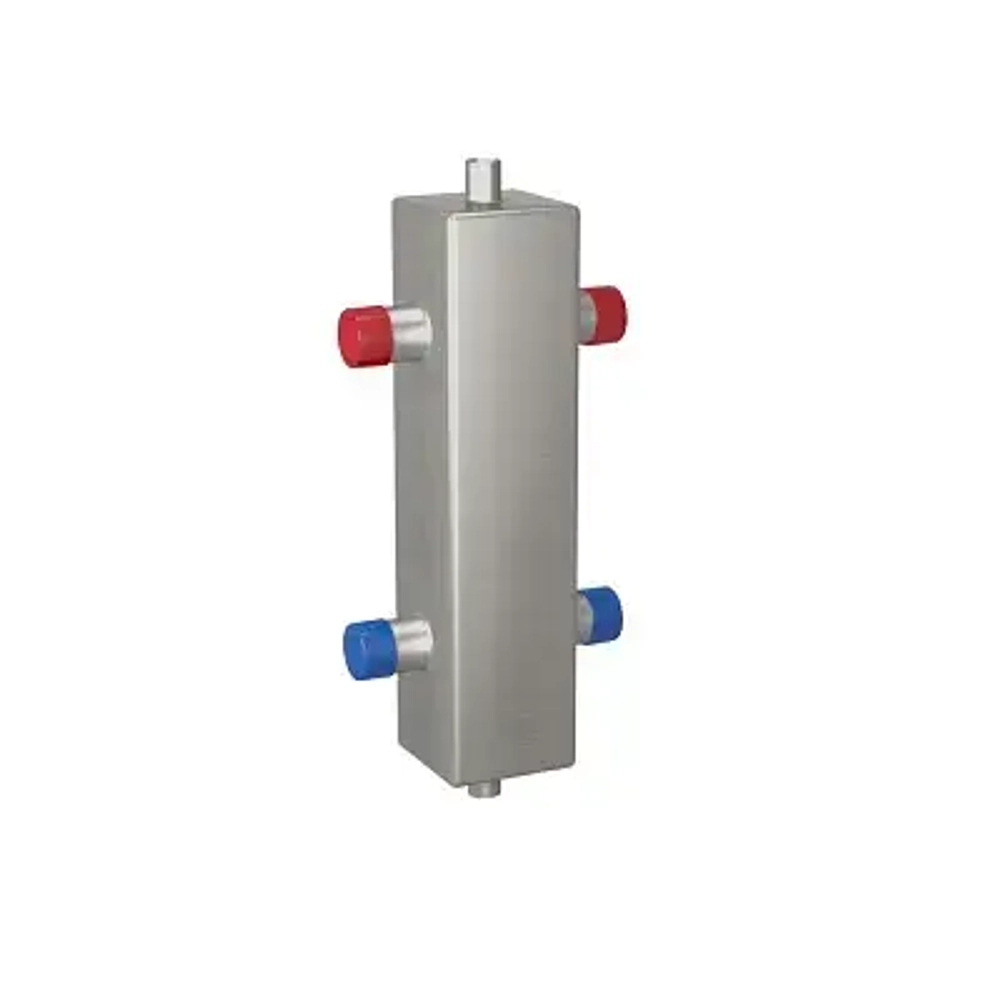 Гидравлическая стрелка Rispa ГРУ60-1В - 1 1/4x1 1/4 НЕРЖ.