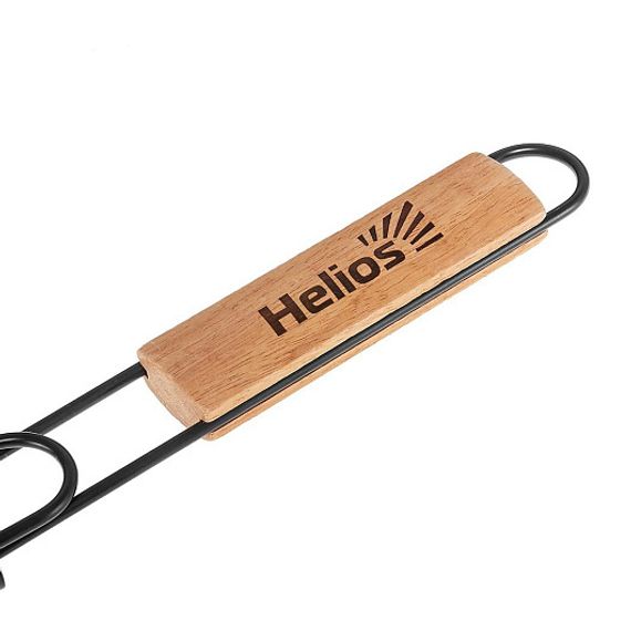 Решетка для барбекю для гамбургеров 58,5х26,5х26,5х3,5см с антипригарным покр.(HS-RBA SHB084) Helios