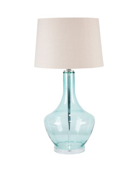 Зеленая настольная лампа “Монток”