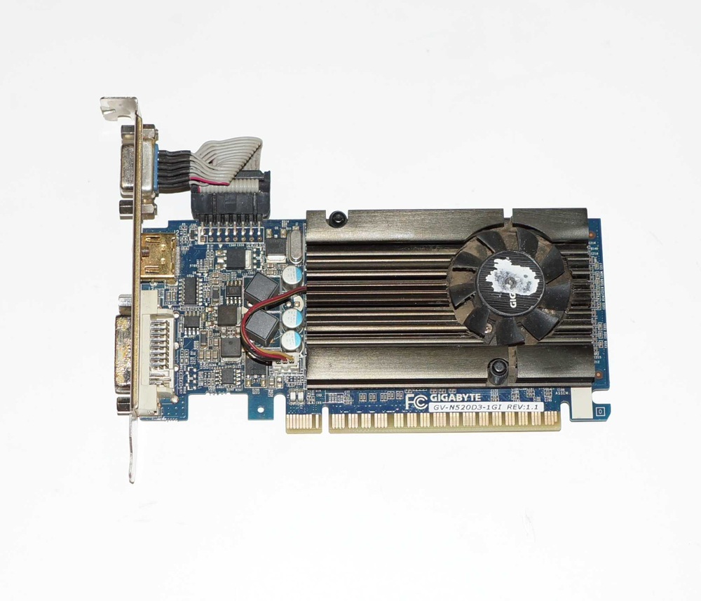 Видеокарта GIGABYTE GV-N520D3-1GI GeForce