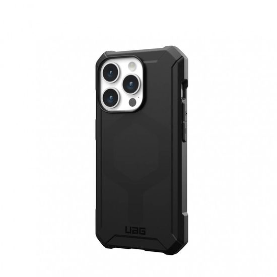 Чехол с поддержкой MAGSAFE UAG Essential Armor для iPhone 15 Pro MAX 6.7", цвет черный (Black)