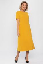 Платье трикотажное Парижанка (желтое) П14334-10М LT Collection