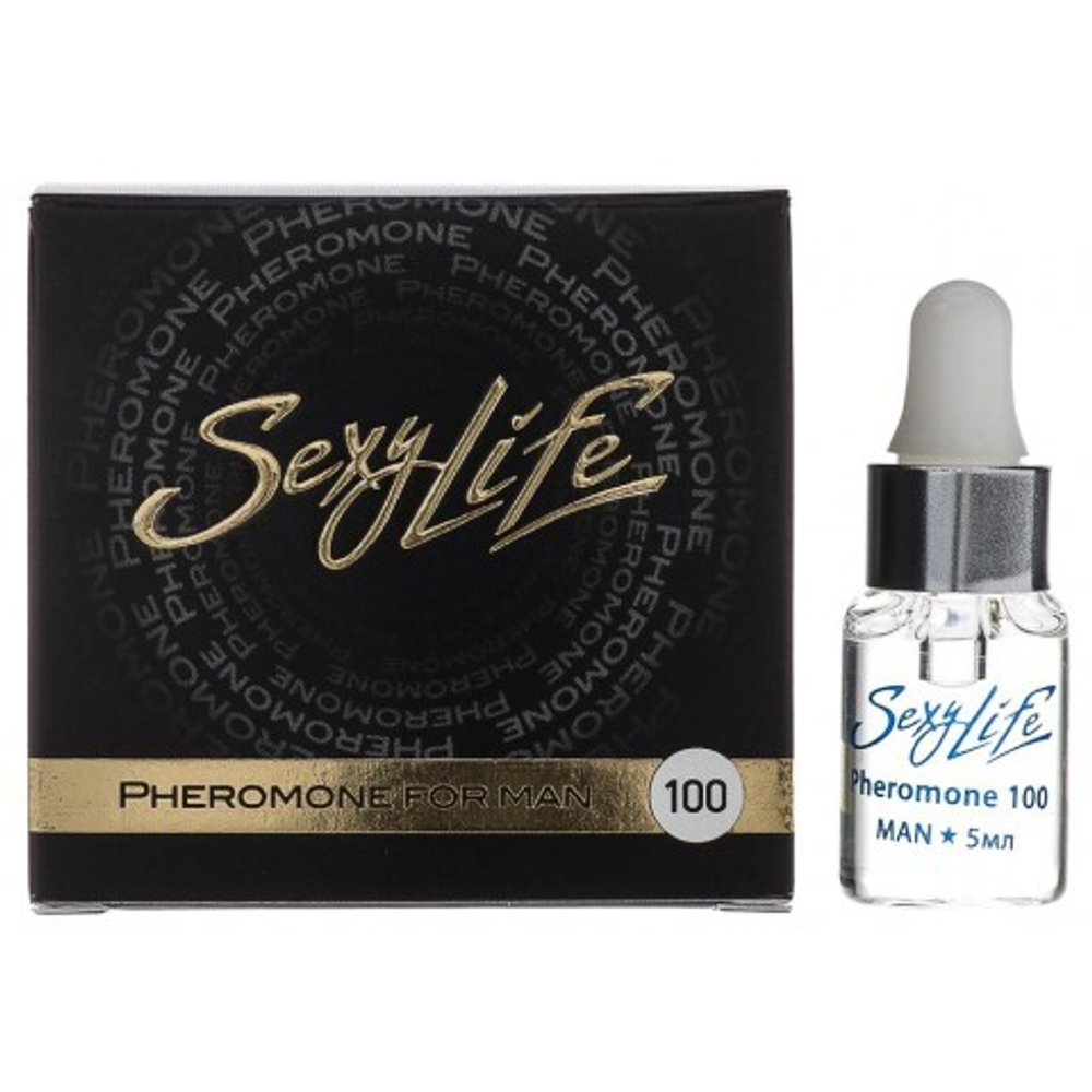 Концентрированные феромоны муж 100% Sexy Life 5мл