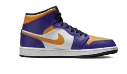 Мужские кроссовки Air Jordan 1 mid "lakers" DQ8426-517