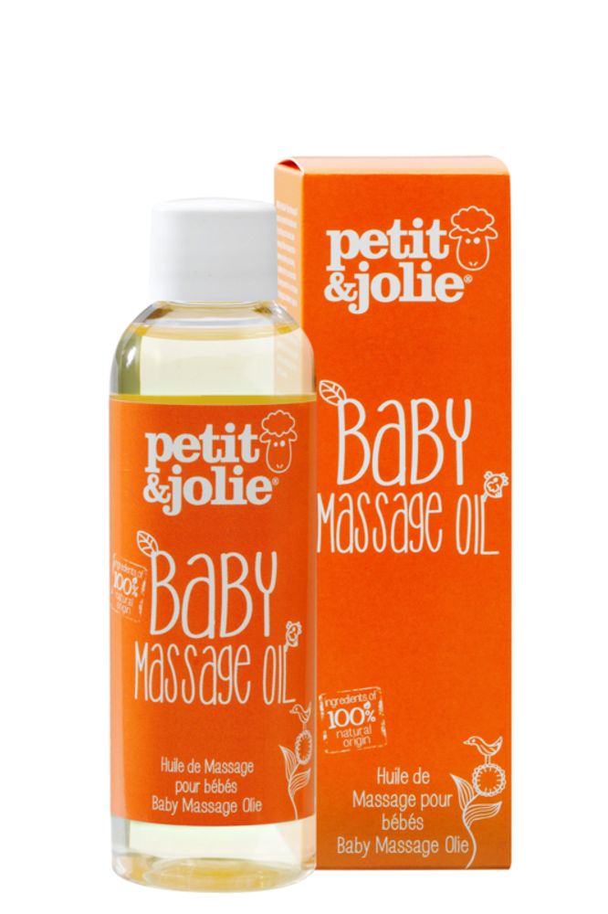 Массажное масло для младенцев Petit &amp; Jolie, 100 мл
