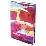 Блокнот А5 (135х206 мм), 80 л., твердый, клетка, выборочный лак, STAFF, "Настроение", 111604