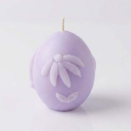 Свеча Яйцо пасхальное лиловое