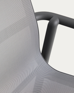 Уличный стул Canea из графитового алюминия