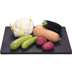 Доска разделочная 400*300*8 мм коричневая пластик P.L. Proff Cuisine