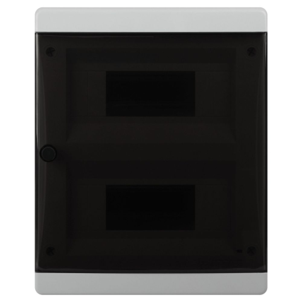 Корпус пластиковый встраиваемый ЭРА COMFORT ЩРВ-П-24 IP40 прозрачная крышка белый