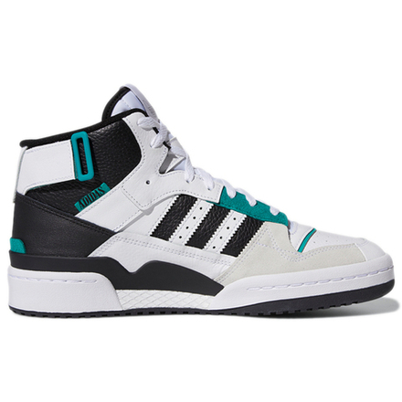 Кроссовки Adidas Originals Forum Exhibit Mid White Black