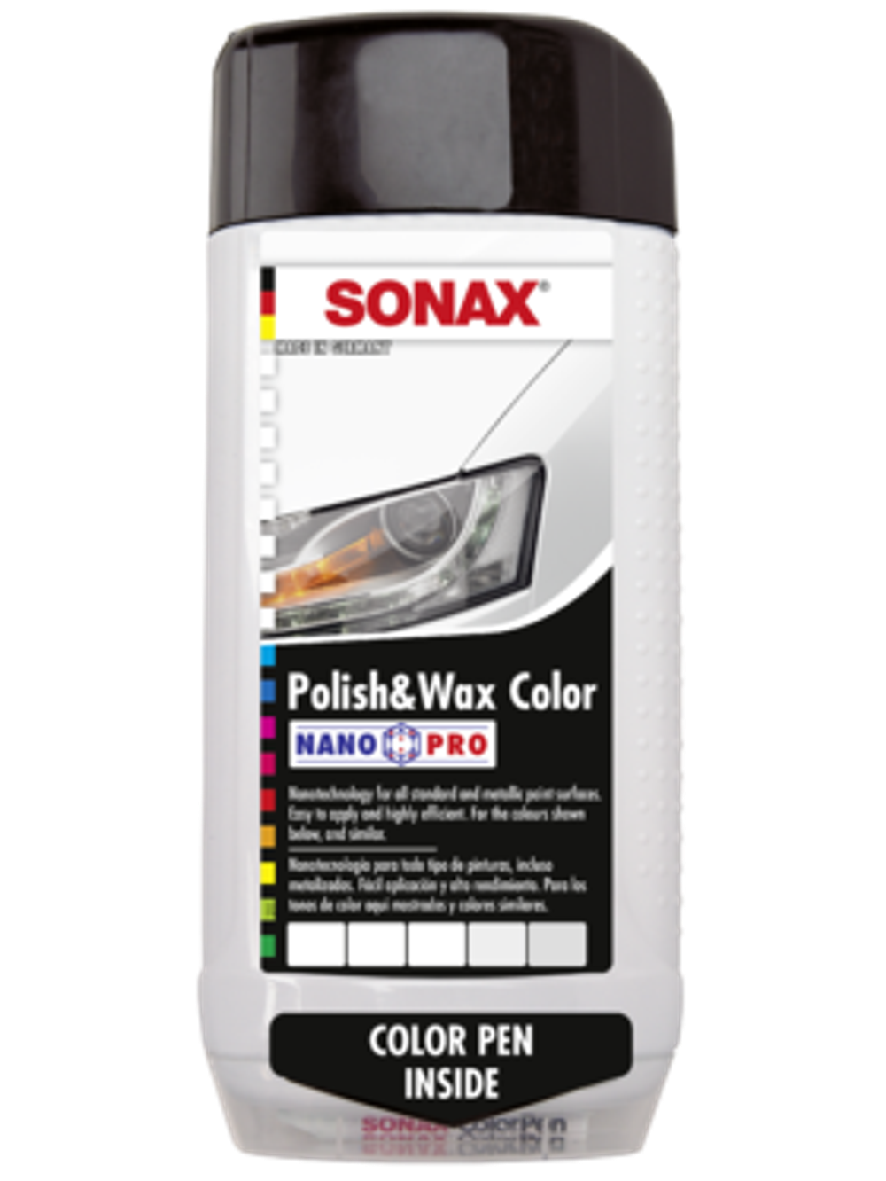 Полироль с воском белая SONAX NanoPro 0,5 л 296000