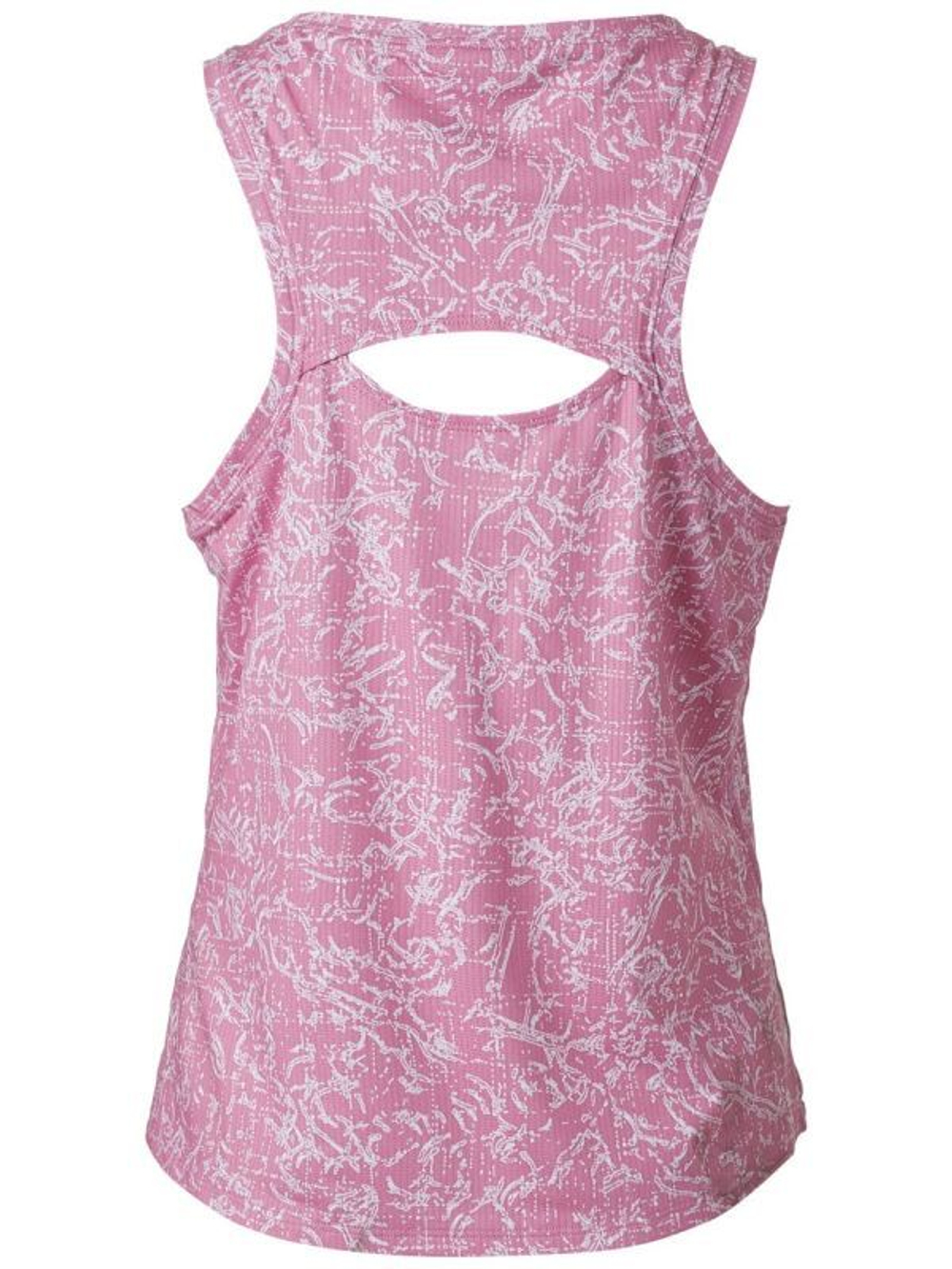 Женский топ теннисный Nike Court Victory Tank Print W - elemental pink/white