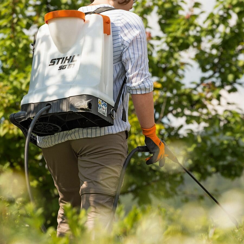 Опрыскиватель STIHL SG 51 12 л оранжевый/белый/черный 12 л