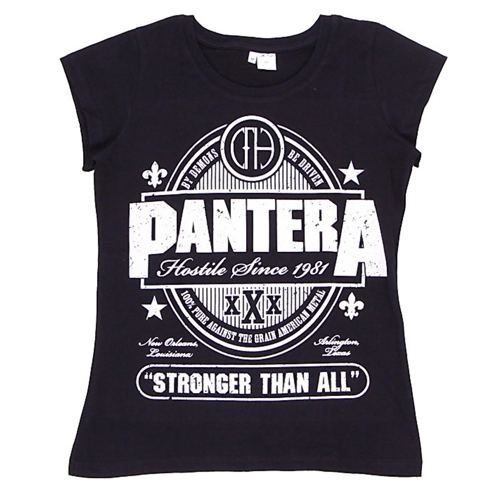 Футболка женская Pantera Stronger Than All