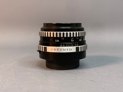 Carl Zeiss DDR Tessar 2.8/50mm внутри плесень