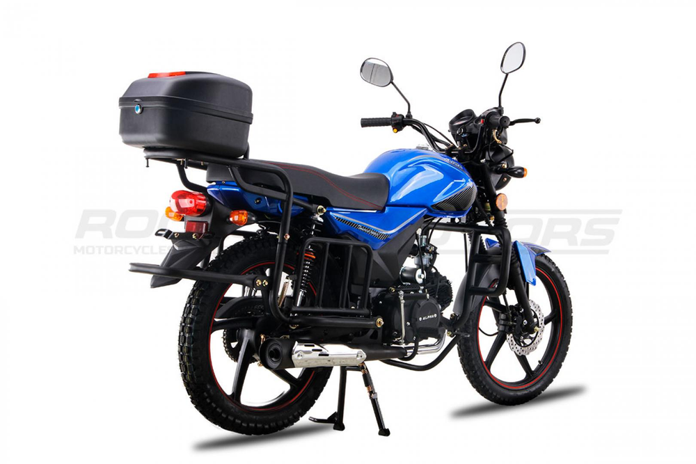 Мопед ROCKOT ALPHA TOURIST M-12 (синий матовый)