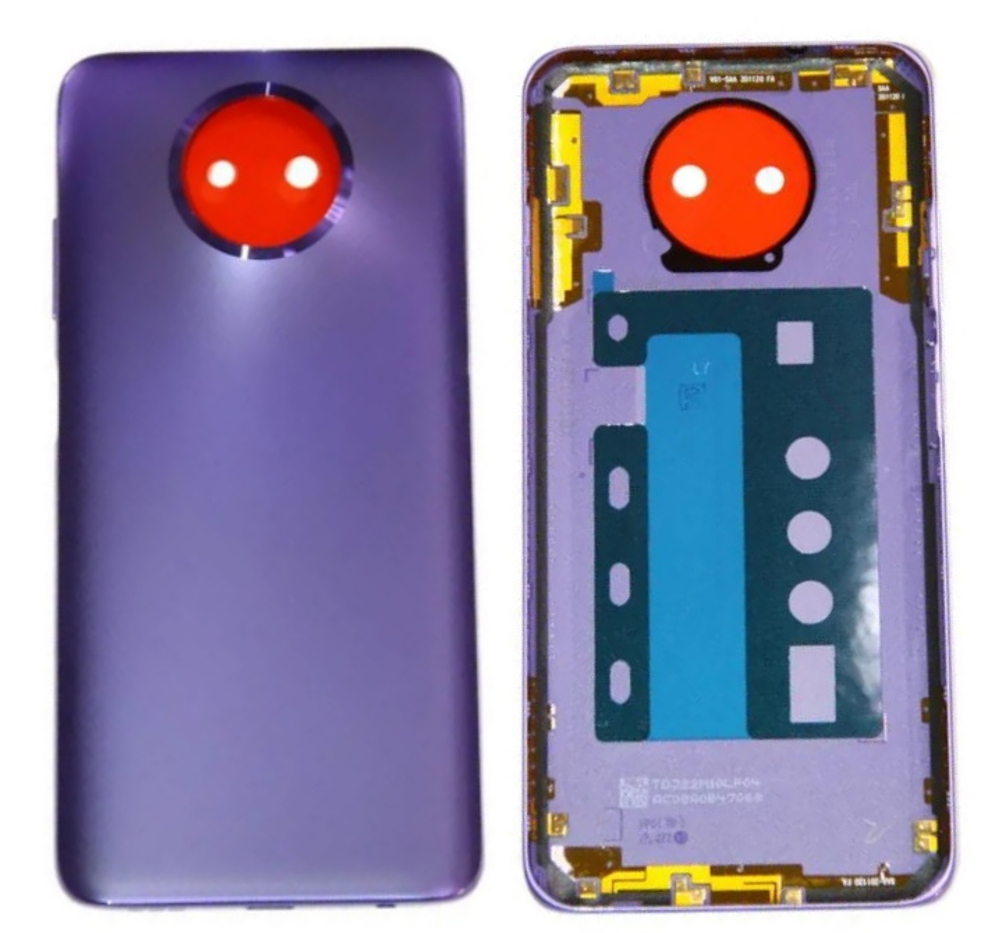 Задняя крышка для Xiaomi Redmi Note 9T Фиолетовый