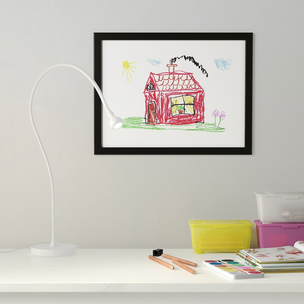 IKEA FISKBO  (ИКЕА ФИСКБО)  -  Рамка, черная, 30x40 см