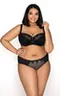 Бюстгальтер M-3136-21 Melanie Czarny-Bezowy