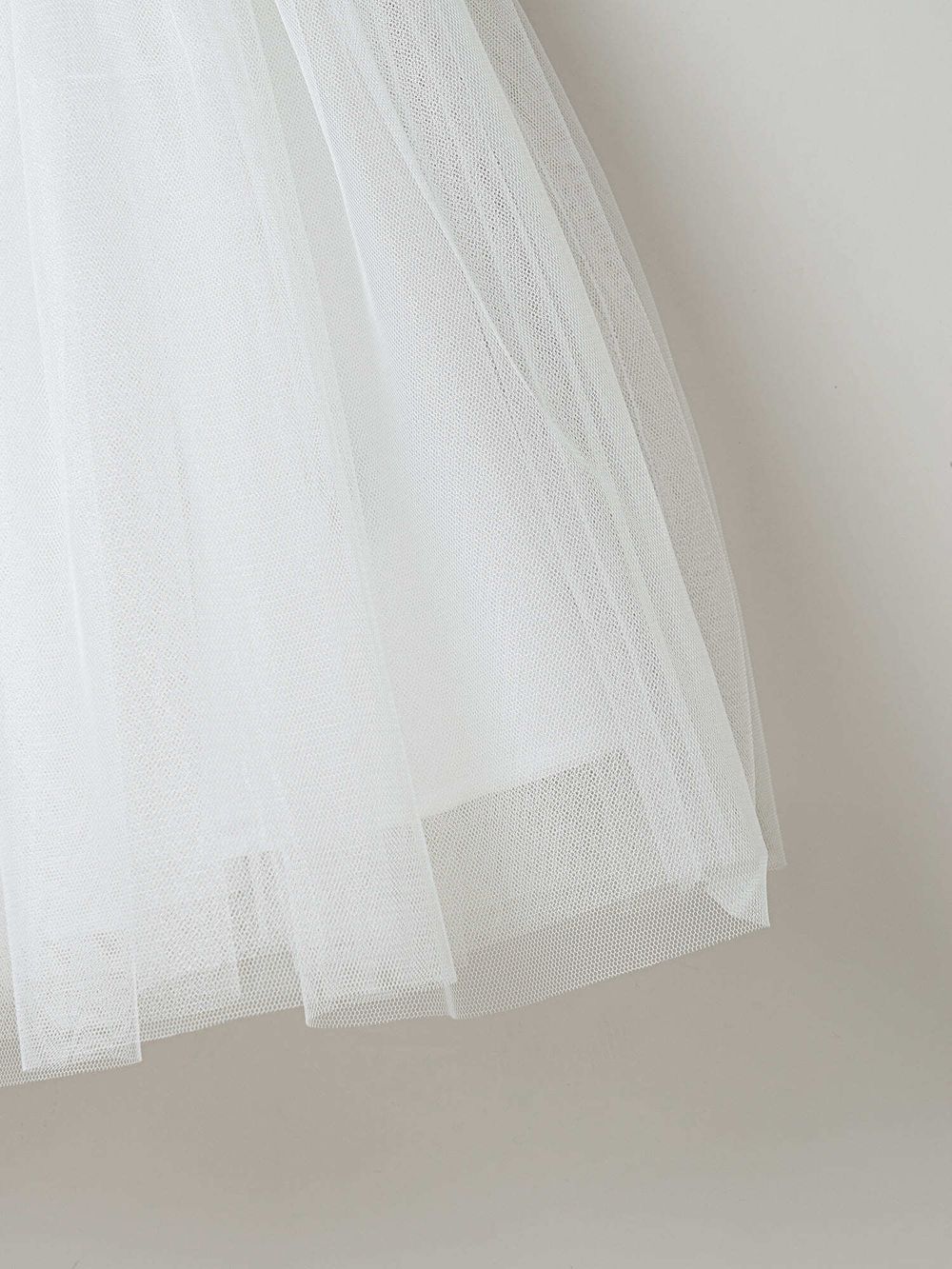 Платье из фатина с пышной юбкой "Тофу"