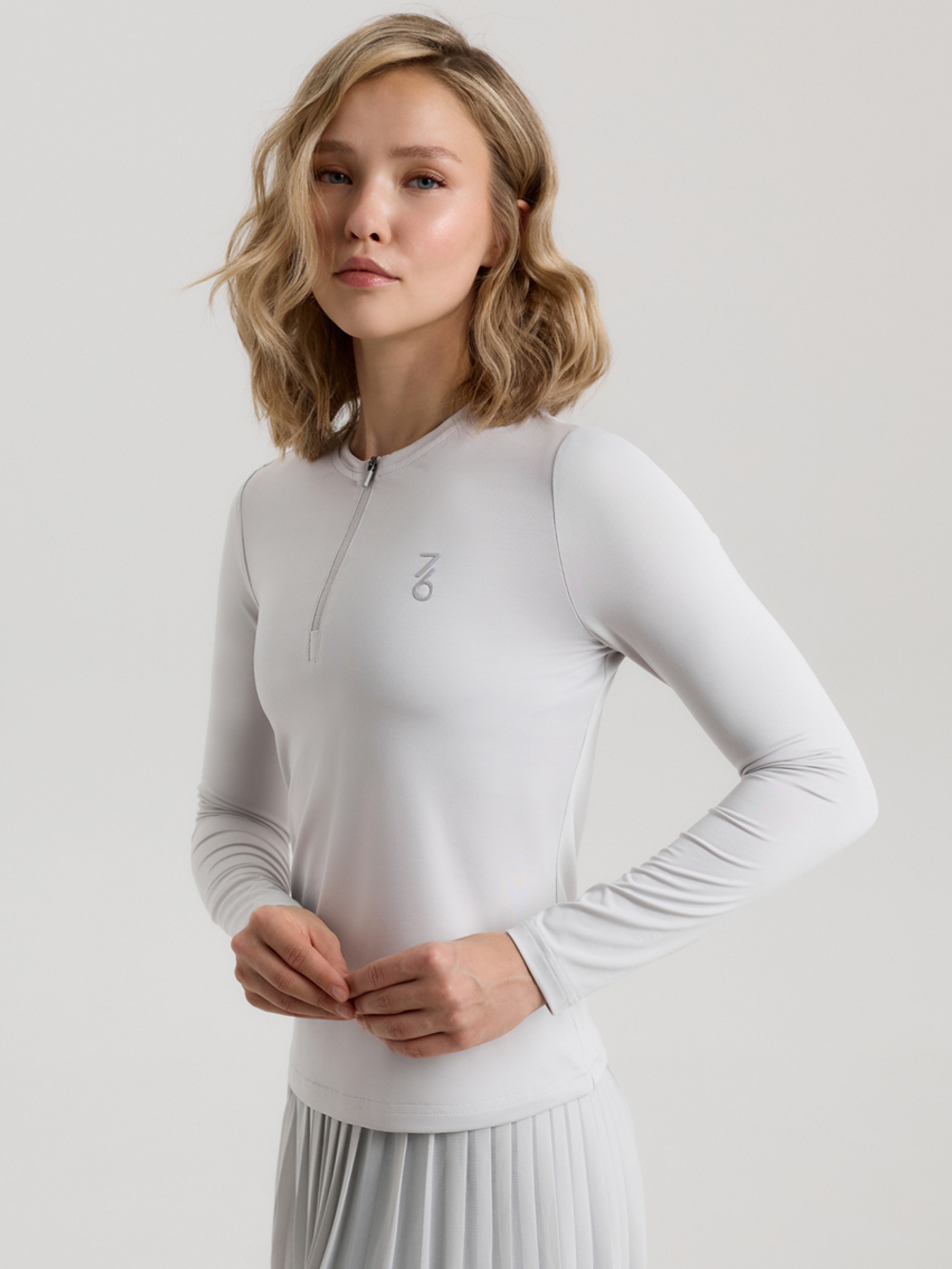 ОДЕЖДА ДЛЯ ТЕННИСА Женская, Футболка с рукавом SEVENSIX MAYA LONGSLEEVE .