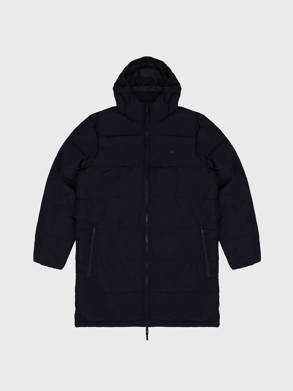 Утепленная куртка Calvin Klein Heavyweight Hooded Long Puffer Coat Black Beauty