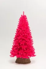Искусственная розовая елка «Дерзкая Фуксия» (пвх) 240 см / 2,4 м