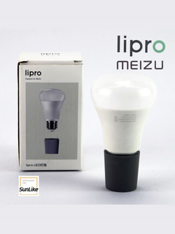 Meizu LiPro лампа солнечного света 8W 3400К E27 CRI97 на фиолетовых светодиодах по технологии SunLike