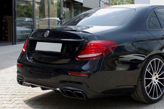 Лип спойлер V.2 для Mercedes E class W213 2016+ Sedan