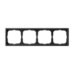 ARTGALLERY 4-постовая РАМКА, универсальная, КАРБОН