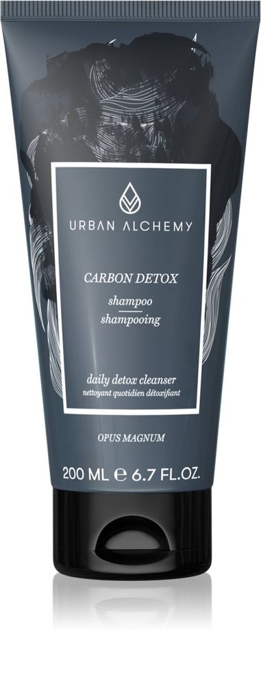 Urban Alchemy Opus Magnum Carbon Detox - очищающий и детоксицирующий шампунь для всех типов волос /   200  ml  / GTIN 4063528016850