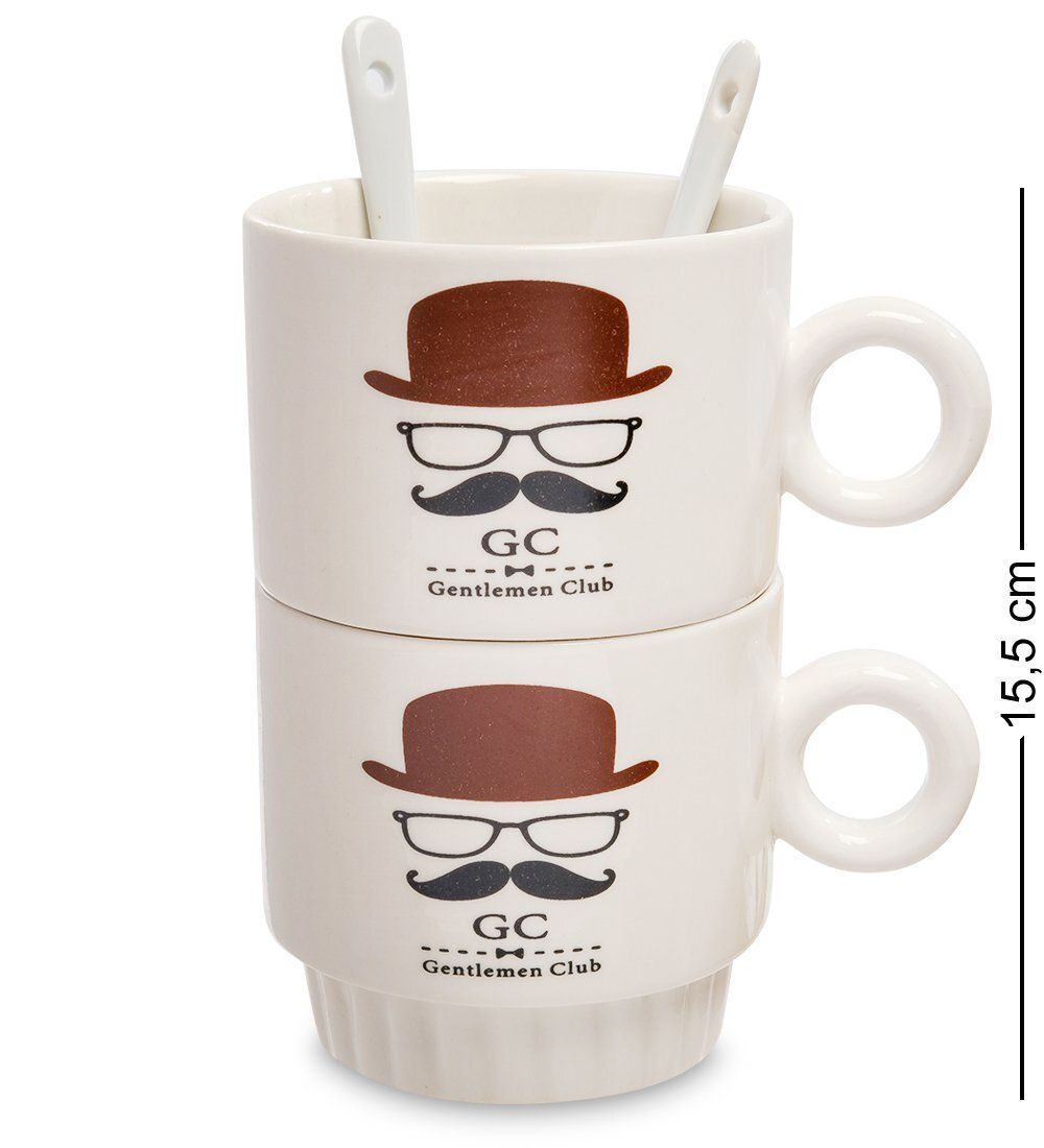 GAEM Art MUG-172/4 Набор из двух кружек «Клуб джентельменов»