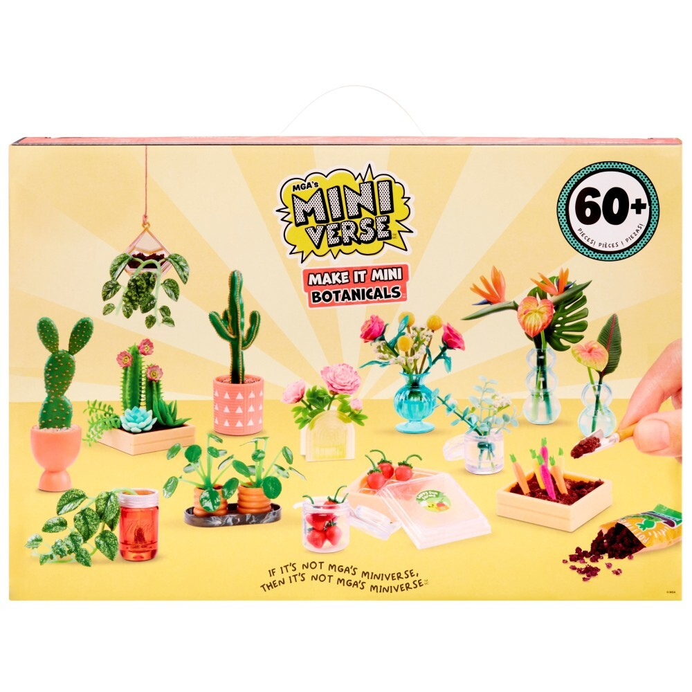 MGA's Miniverse - Набор мини растений Make It Mini Botanicals 60 предметов. 540182 / артикул   540182  / GTIN 035051540182