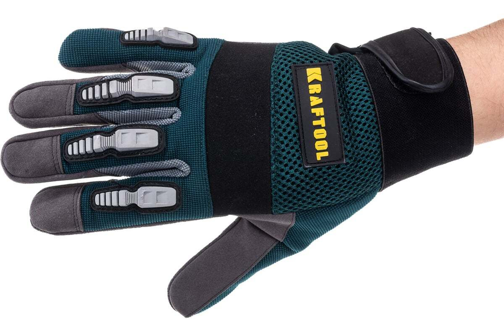Профессиональные комбинированные перчатки KRAFTOOL Extrem, размер XL, 11287-XL