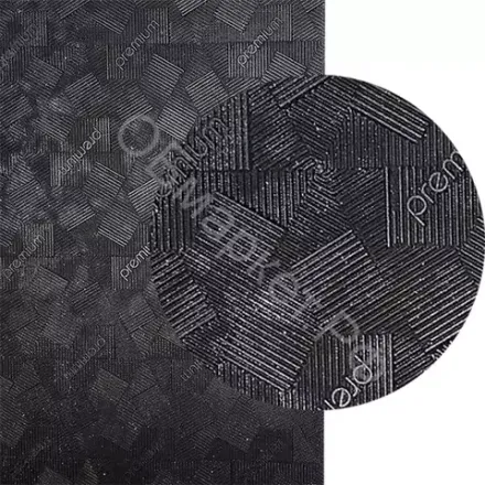 Набойка листовая Искож Premium 6мм (70х44см) износоустойчивая, чёрный