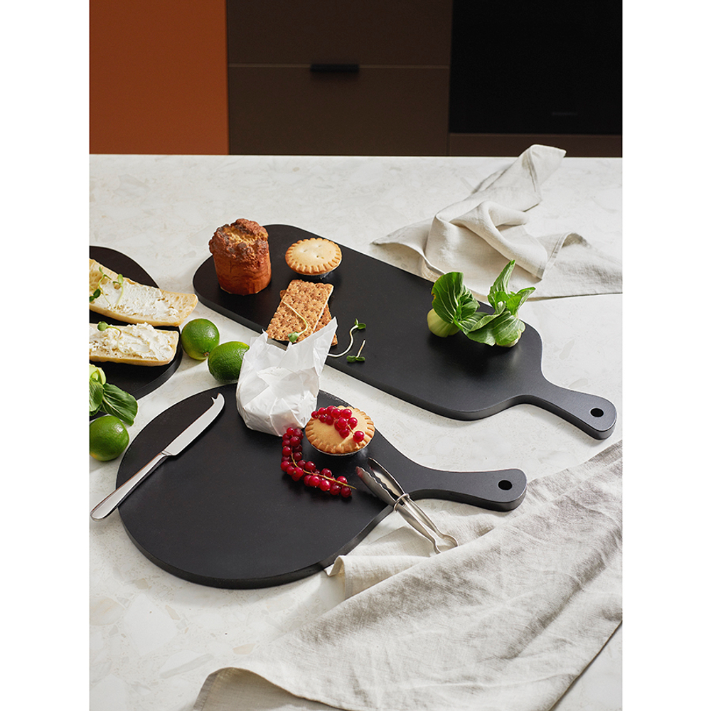 Доска сервировочная 30х45см Liberty Jones Rubris черная