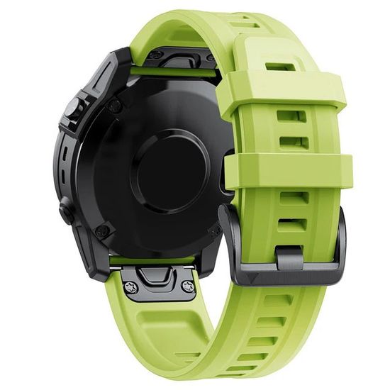 Ремешок QuickFit 20 мм для Garmin Fenix 7S, Fenix 6S, Fenix 5S, Instinct 2S, Epix Pro Gen 2 (42 mm) силиконовый быстросъемный