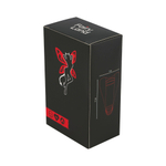 Малиновая силиконовая вибровкладка в трусики (Цвет: красный)