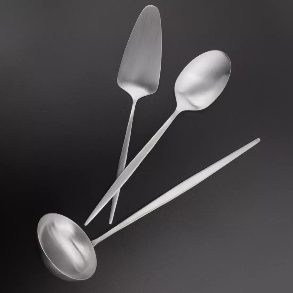 Набор столовых приборов 75 предметов на 12 персон Cristema Rabat матовый